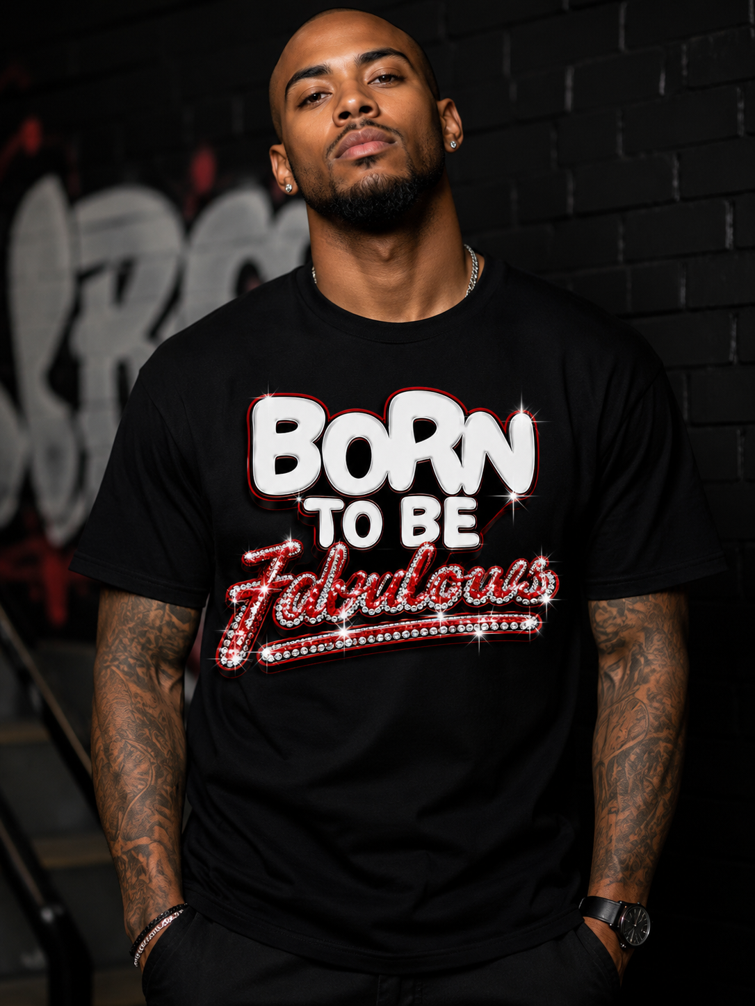 BORN TO BE FABULOUS TSHIRT